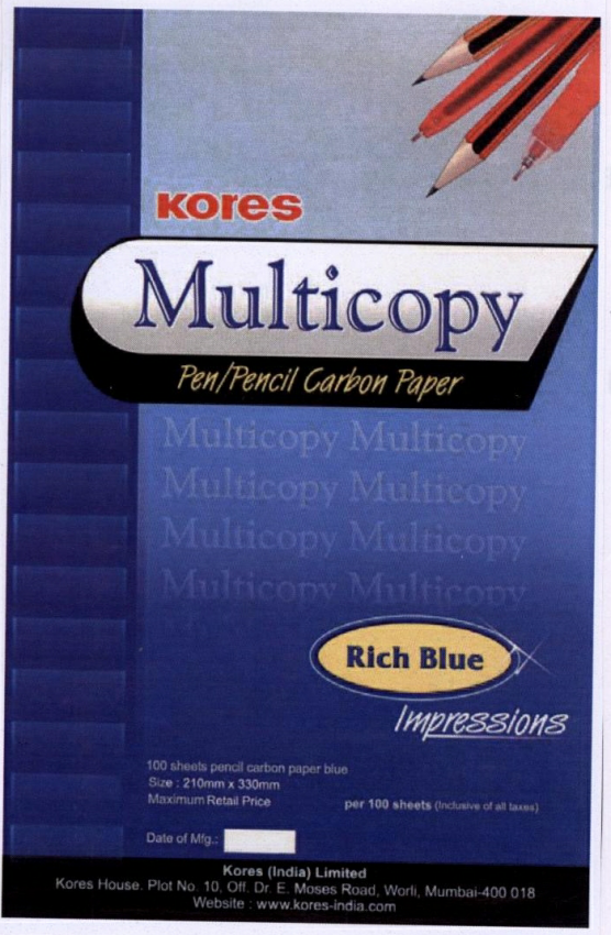 Kores Multicopy Device mark 1832768 Trademark
