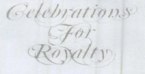 Celebrations For Roylty (label) Device mark 1863501 Trademark
