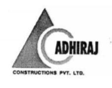 Adhiraj Constructions Pvt. Ltd. (with Logo) Device mark 2224249 Trademark
