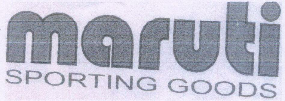 Maruti Sporting Goods Device mark 1733521 Trademark