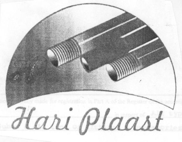 Hari Plaast, Pipe De. Device mark 1481362 Trademark