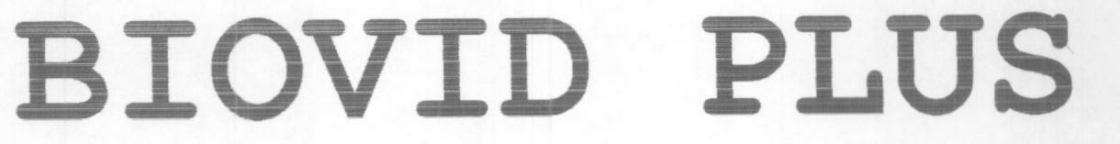 Biovid Plus (device) Device mark 1626828 Trademark