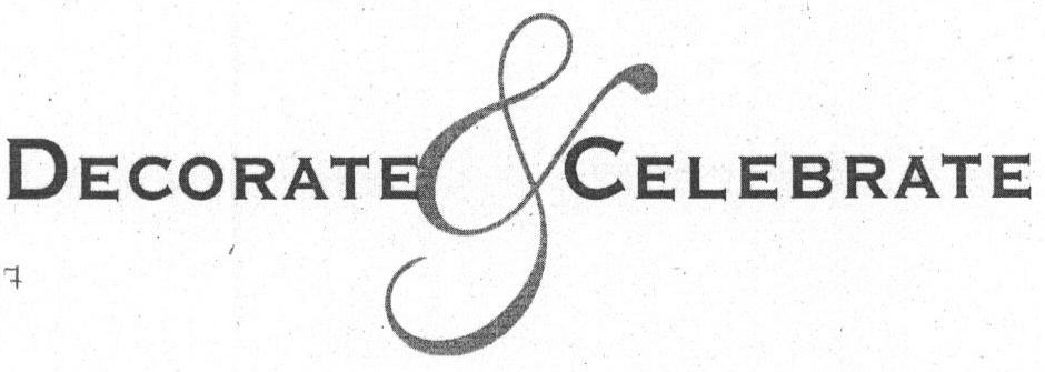 Decorate&celebrate Device mark 1633949 Trademark