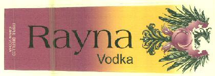 Rayna Vodka Device mark 2971532 Trademark