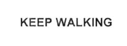 Keep Walking Device mark 2107861 Trademark