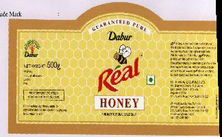 Real Honey With Label Device mark 1666410 Trademark
