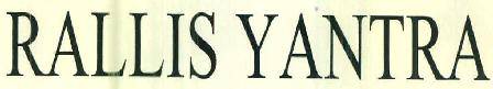 Rallis Yantra Device mark 2831029 Trademark