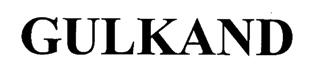 Gulkand Device mark 1834798 Trademark