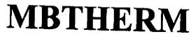 Mbtherm Device mark 1819224 Trademark