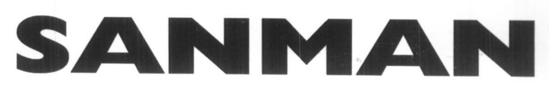 Sanman (device Of Heavy Character) Device mark 1610187 Trademark