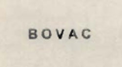 Bovac Device mark 1104443 Trademark