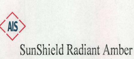 Ais Sunshield Radiant Amber (device) Device mark 2463666 Trademark