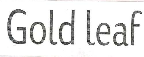 Gold Leaf Device mark 2250351 Trademark