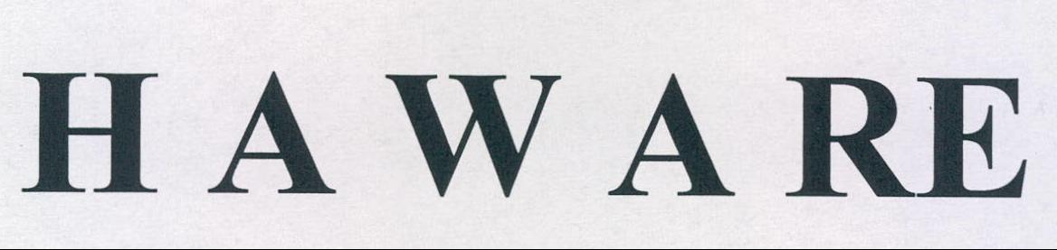 H A W A Re Device mark 2117829 Trademark