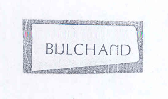 Bulchand (logo) Device mark 1481203 Trademark