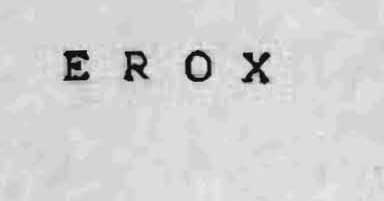 Erox Device mark 894705 Trademark