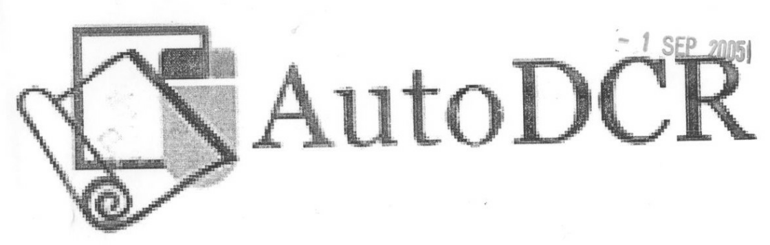 Auto Dcr (label) Device mark 1381556 Trademark