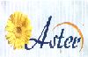 Aster (device Of Flower With Label) Device mark 1553378 Trademark