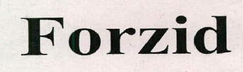 Forzid Device mark 2292438 Trademark