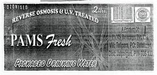 Pams Fresh Device mark 2572661 Trademark