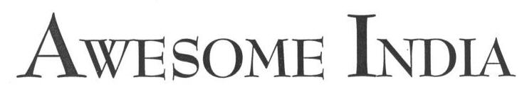 Awesome India (label) Device mark 1662591 Trademark