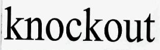 Knockout Device mark 1899344 Trademark