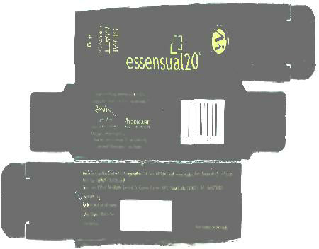 Essensual20(label) Device mark 2205097 Trademark