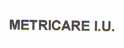 Metricare I.u. Device mark 1825365 Trademark