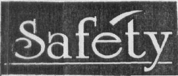 Safety (labal) Device mark 1520349 Trademark