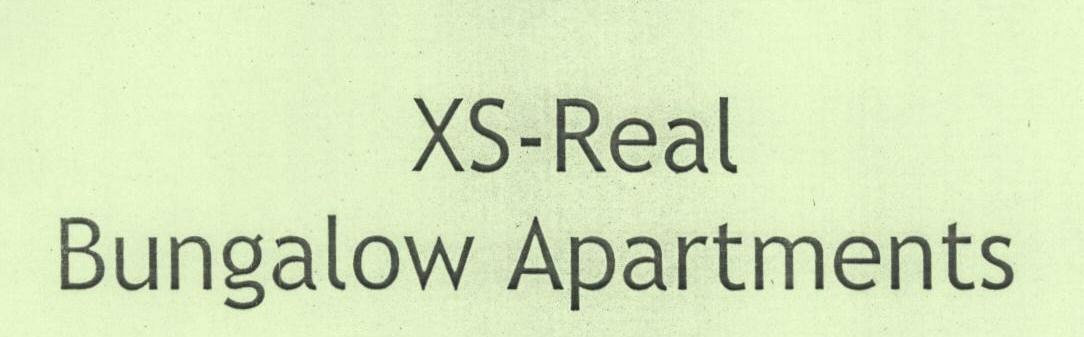 Xs-real Bungalow Apartments Device mark 1635511 Trademark