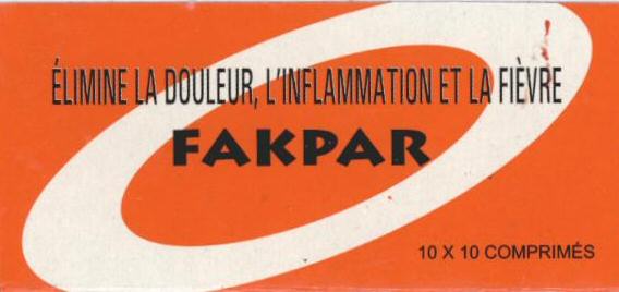 Fakpar (label) Device mark 1653250 Trademark