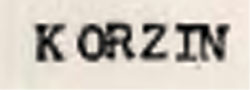 Korzin Device mark 741821 Trademark