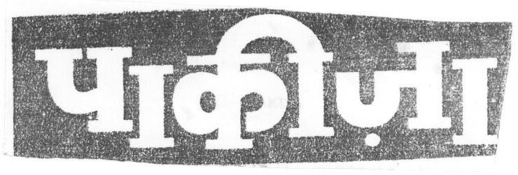 Pakiza (device) Device mark 1669471 Trademark
