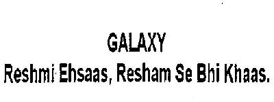 Galaxy Reshmi Ehsaas, Resham Se Bhi Khaas (device) Device mark 2638207 Trademark