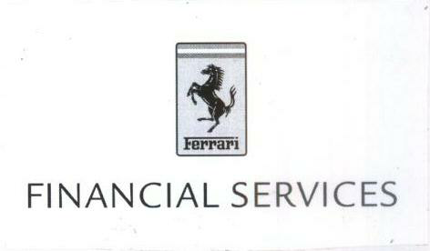 Ferrari Financial Services With Label Device mark 1476877 Trademark