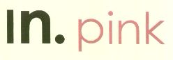 In. Pink (heavy Letters) Device mark 1408053 Trademark