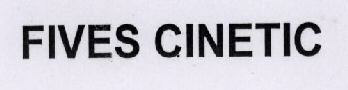 Fives Cinetic Device mark 1641039 Trademark