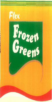 Flex Frozen Greens With Label Device mark 1447185 Trademark
