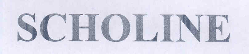Scholine Device mark 1610437 Trademark