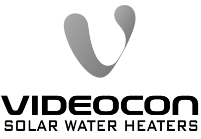 V Logo Alongwith Videocon Solar Water Heaters Device mark 2622687 Trademark