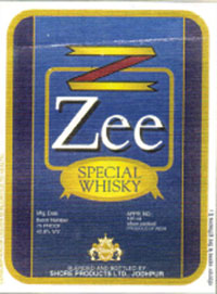 Zee Special Whisky. Device mark 1047801 Trademark