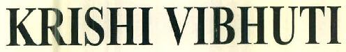 Krishi Vibhuti Device mark 2887543 Trademark