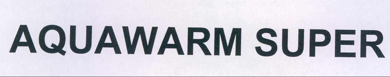 Aquawarm Super Device mark 2113205 Trademark