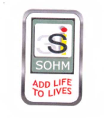 Sohm Add Life To Lives With Si Logo Device mark 2045697 Trademark