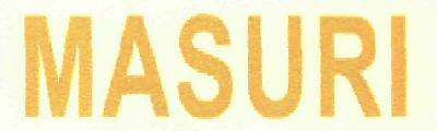 Masuri (logo) Device mark 2642715 Trademark