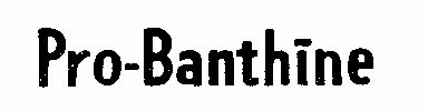 Pro-banthine Device mark 157669 Trademark