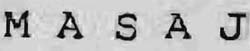 Masaj Device mark 950714 Trademark