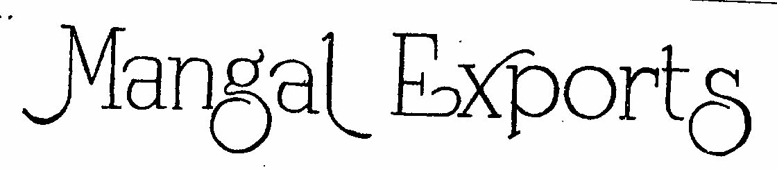 Mangal Exports (special From Writing) Device mark 1440341 Trademark