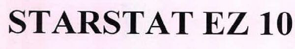 Starstat Ez 10 Device mark 2467107 Trademark
