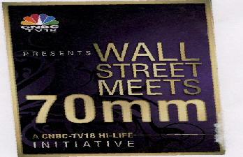Wall Street Meets 70mm With Label Device mark 1675192 Trademark